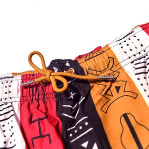 Custom New Fashion Men's Beach Board <b>Shorts</b> <b>Swim</b> Trunks 100% Polyester Woolen Fabric <b>with</b> <b>Liner</b> - Product Image 4