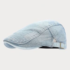 Casquette Gatsby unisexe en feutre de laine, style newsboy, pour sports de plein air, décontractée, plage, fête, logo personnalisé - Product Image 5