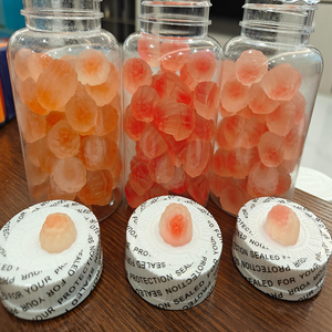 LIFEWORTH Biotin Vitamins Hydrolyzed <strong>Collagen</strong> Peptide Filled Gummies for Hair Skin and Nails - Product Image 5