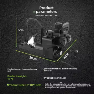 Piattaforma di Rilascio Frecce Regolabile in Quattro Direzioni Revanon Chuangrui per <span class=keywords><strong>Arco</strong></span> Ricurvo con Funzione di Sollevamento e Abbassamento - Product Image 3