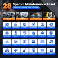Thinkcar Thinkscan 672, Actualización Gratuita de por Vida, Herramienta de Diagnóstico Automotriz de Sistema Completo, Prueba Bidireccional, Escáner OBD2 con 28 Funciones de Reinicio CANFD
