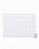 4-laags opvouwbare luxe Amerikaanse Mahjong set met acryl rekken, lavendel paarse pastel tegels voor moderne poker en sociale spelletjesavonden