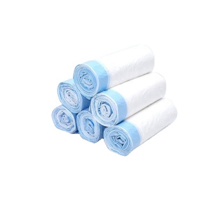 Easy Tie Drawstring Garbage Bags with Reinforced Strength for Heavy Loads and Large Capacity Use - Product Image 1