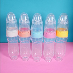 Productos Materno-Infantiles, Biberón con Cuchara para <span class=keywords><strong>Cereal</strong></span> <span class=keywords><strong>de</strong></span> <span class=keywords><strong>Arroz</strong></span>, Dispositivo <span class=keywords><strong>de</strong></span> Alimentación Complementaria, Diseño Animal, Silicona <span class=keywords><strong>de</strong></span> Grado Alimenticio Libre <span class=keywords><strong>de</strong></span> BPA - Product Image 2