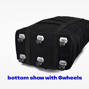 Sac de transport pliable à bas <span class=keywords><strong>prix</strong></span> de 22 et 25 pouces, grande capacité, sac à dos pour homme avec 6 roues - Product Image 5
