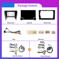 Radio Mobil Android 2Din 11.8 Inci untuk Toyota Camry 2015-2018 Layar QLED 2K Stereo Mobil Pemutar DVD Mobil Carplay Android Auto