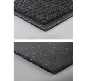 Chất lượng cao Hạt Gỗ PVC cao su phòng tập thể dục thảm sàn không mùi hấp thụ phòng tập thể dục sàn gạch cao su - Product Image 4