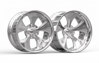 2-teilige Räder Vollständig Poliertes Design Fünf-Speichen-Stil Geschmiedetes Rad für Dodge Durango 17 Zoll 18 Zoll 19 Zoll