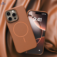 Coque de Téléphone UNIGRACE de Luxe Magnétique avec Protection et Recharge sans Fil pour iPhone 17 16 Pro Max 15 13