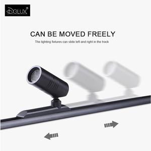 Vitrine d'exposition de bijoux DGLUX, éclairage, armoire à montres, mini projecteur LED, éclairage sur rail - Product Image 4