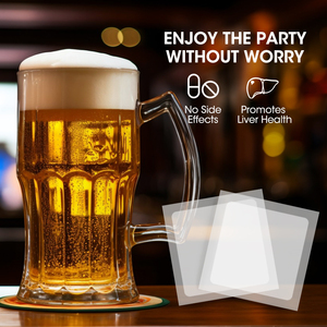 Parche de cura para la resaca, pegatina transparente, Parche de recuperación antiresaca, fiesta, alegría, esencial, 20 unids/caja - Product Image 5