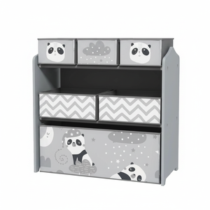 Caja de Juguetes y Organizador Gris con Caja de Almacenamiento para Organizar Juguetes y Artículos Esenciales Modelo AL1239 - Product Image 4