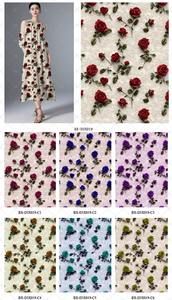 Tejido 30s Impresión de dígitos Rayon Challis Fabric Low MOQ Factory - Product Image 4