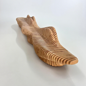 Asientos comerciales de rebanada de madera de estilo nórdico contemporáneo Y528 para cafetería, terraza, parque, escuelas, hospitales y espacios al aire libre - Product Image 4