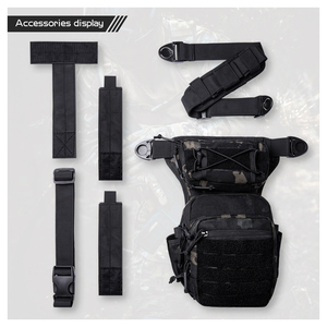 Marsupio tattico da uomo e donna impermeabile per motore personalizzato attaccato al marsupio laterale per le gambe - Product Image 4