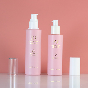<span class=keywords><strong>Avoir</strong></span> stock rose <span class=keywords><strong>bleu</strong></span> 50ml bouteille de parfum en verre vide verre rond 100ML bouteille de parfum avec vaporisateur - Product Image 2