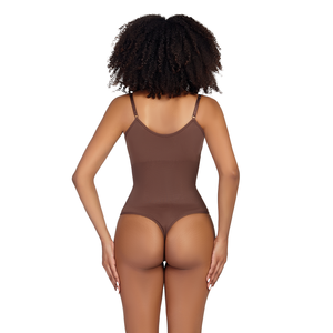 Fashion Women's <strong>Seamless</strong> <strong>Shapewear</strong> Full Body Shaper with Butt Lifter Slimming <strong>Underwear</strong> for Hip Enhancement Jumpsuit - Product Image 2