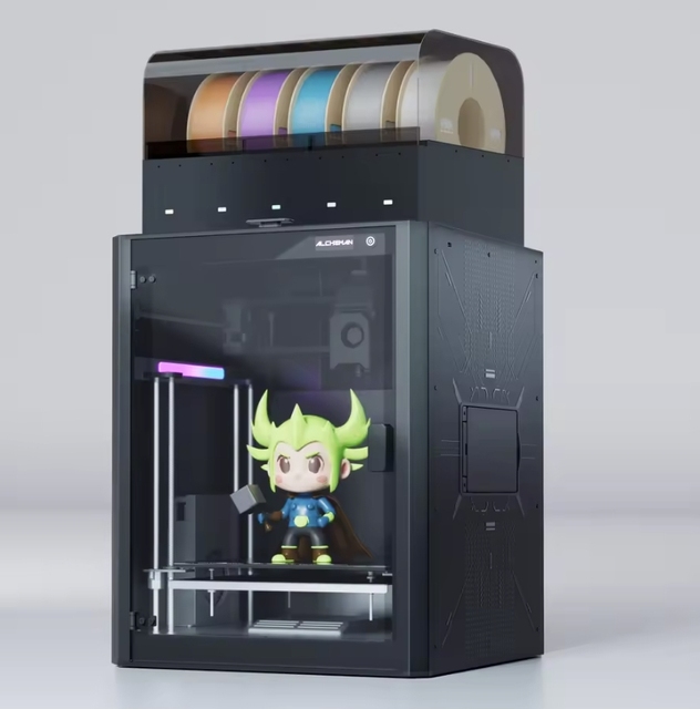 5-color Small Size Industrial New Auto Leveling USB PLA 3D Printing Machine High Printing Speed 500mm/s Automatic FDM 3D Printer