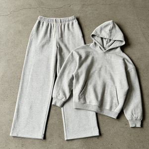 Conjunto de Sudadera y Pantalones Deportivos Personalizados, Traje Deportivo de Invierno <span class=keywords><strong>para</strong></span> <span class=keywords><strong>Hombre</strong></span>, Cortavientos, Traje Deportivo Holgado de Invierno <span class=keywords><strong>para</strong></span> <span class=keywords><strong>Hombre</strong></span> - Product Image 5