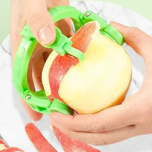 Éplucheur manuel de fruits et légumes Zenidoo avec lames en acier inoxydable, durable et facile à nettoyer pour une utilisation en cuisine - Product Image 3