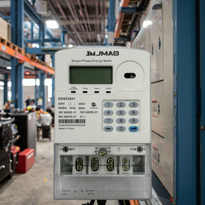 Jmao DDSD2821-E trả trước một pha năng lượng mét LCD hiển thị kWh mét với RS485 thông tin liên lạc thanh toán trước Đồng hồ điện STS - Product Image 4