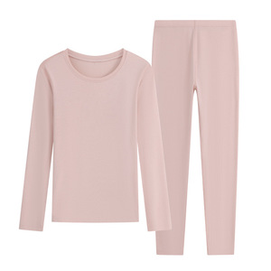 <span class=keywords><strong>Pigiama</strong></span> <span class=keywords><strong>Termico</strong></span> da Donna Autunno/Inverno in Tessuto Trapuntato Acrilico, Felpato e Riscaldato, Elasticizzato e Traspirante - Product Image 5