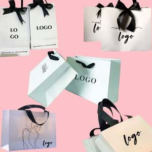 <b>Pink</b> <b>Gift</b> Bags Bulk Wholesale - Eco-Friendly Kraft Paper for Clothing, Cosmetics, Party Favors - Custom Logo, Durable & Reusable - Product Image 3