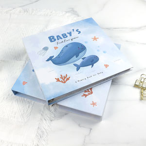 Benim hamilelik dergisi güzel hediye için depolama cepler ile güzel resimli ciltli defter bebek albümü anı defteri - Product Image 4