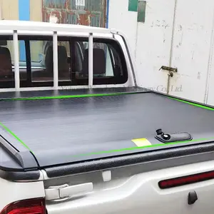 롤러 뚜껑 알루미늄 커버 소프트 롤 트럭 침대 Tonneau 커버 트럭 침대 커버 롤러 뚜껑 도요타 Hilux