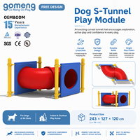 Nouvel équipement d'agilité pour chien : tunnel de dressage au sol pliable de haute qualité pour l'entraînement des grands chiens