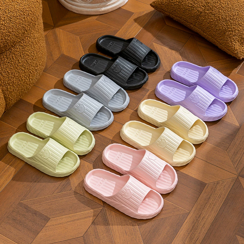 Indoor Slippers Cheap Bathroom Slippers Happy Lily Shower Shoes