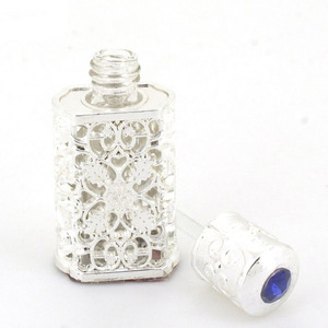 Vendita calda vetro profumato ispirato all'antico 3ml essenza Attar Oud bottiglia di olio con bastone di vetro decorazioni per la casa ornamenti - Product Image 5