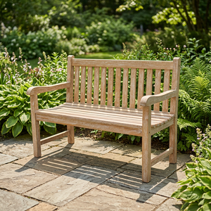 Banc Rinjani de haute qualité recyclable meubles en teck au Design moderne et élégant de Cirebon West Java indonésie - Product Image 3