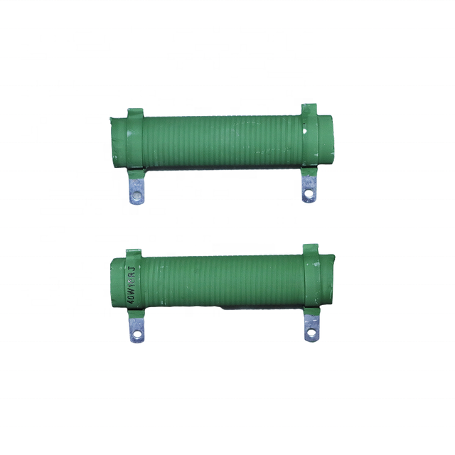 Resistor Factory Custom Rx20 Tubular Ceramic High Power Ripple Wirewound Resistor Braking Aging Load Electric Enamel Resistor