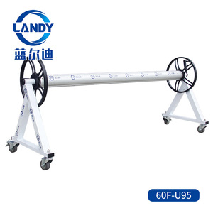 รอกคลุมสระว่ายน้ำ Landy รุ่น 60F ทำจากอลูมิเนียมอัลลอย พร้อมล้อ สำหรับเก็บผ้าคลุมสระว่ายน้ำ - Product Image 5