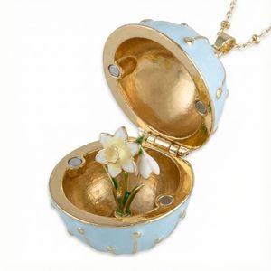 Collar de Fiesta para Mujer, Diseño Exquisito con Flores Abribles, Accesorios de 12 Meses, Chapado en Oro de 18K sobre Cobre, Pequeño y Moderno - Product Image 6