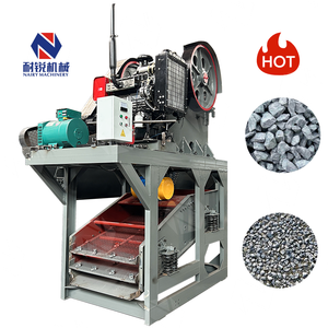 Bán Hot Mobile Granite đá sỏi Máy Nghiền giá Trung Quốc nhỏ Máy nghiền đá - Product Image 1