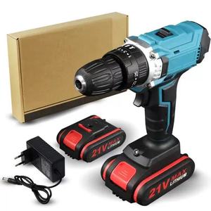 Cordless Electric Drill 21V Max Lithium Battery 600W 180Nm Torque Dual Speed Adjustable Home Power Tool Set - Product Image 1