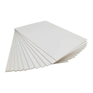 Carton solide blanchi GC1 Fbb, carton plié blanc ivoire, carton Bristol - Product Image 1