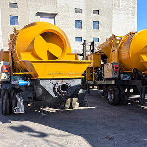 JZ40D 40m3/h Machine à béton hydraulique électrique camion malaxeur à béton avec pompe machine à béton - Product Image 1