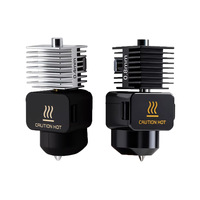 Aksesori Printer 3D TOPO Bamboo A1/A1mini Kepala Ekstruder Hotend Terintegrasi dengan Nosel Baja yang Diperkeras