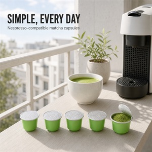 Capsules de thé vert Matcha compatibles avec les machines Keurig, qualité supérieure, sans ingrédients artificiels, lot de 24 - Product Image 1
