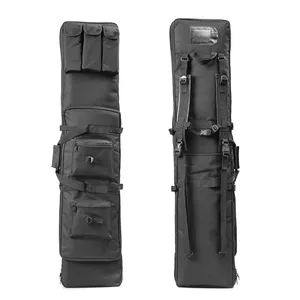 Heavy Duty Tactical Gun Carry Bag Case With Shoulder Strap Shooting Range Backpack