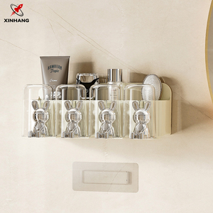 Xinhang Kleine Konijnen Tandenborstelhouder Badkamer Toiletartikelen Opbergdoos Multifunctionele Cartoon Tandenborstel en Bekertje Opbergrek - Product Image 5