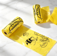 Bolsas para Excremento de Perro, 15 Rollos, HDPE EPI, 20x30cm, Extra Gruesas, Resistentes a Desgarros, Ecológicas, Rollos para Limpieza de Desechos