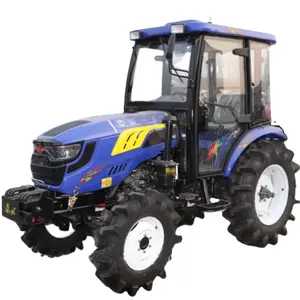 Çiftlik traktörü tarım 4wd 2wd 30hp 40hp 50hp 60hp çiftlik ekipmanları traktörleri üreticisi