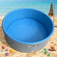 Piscine gonflable en PVC Drop Stitch pliable, facile à ranger, épaisseur 15 cm, certifiée CE, pour usage domestique