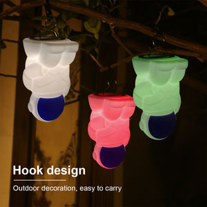 A cor conduzida portátil do Spaceman da luz da noite que muda o silicone macio da alimento-categoria do bebê huggable para o CE ROHS do presente das crianças do quarto - Product Image 4