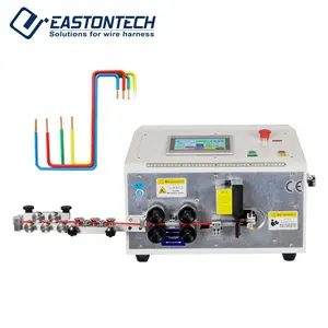 EW-08B 자동 데스크탑 와이어 커팅 스트리핑 및 벤딩 머신 2d 와이어 벤더는 커팅 지그 장착 가능