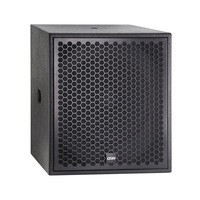 Subwoofer activo de 15 pulgadas individual de disparo directo, ampliamente utilizado en bares, teatros, salas multiusos, iglesias, escuelas